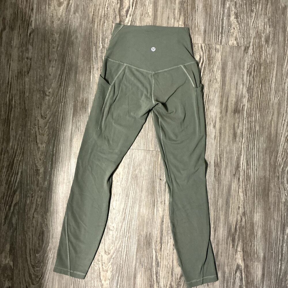 Lululemon High Rise Align Leggings in Sage Green Size 2